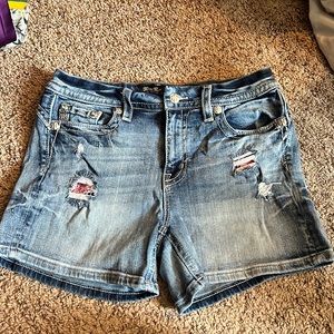 Womens Miss Me Shorts
